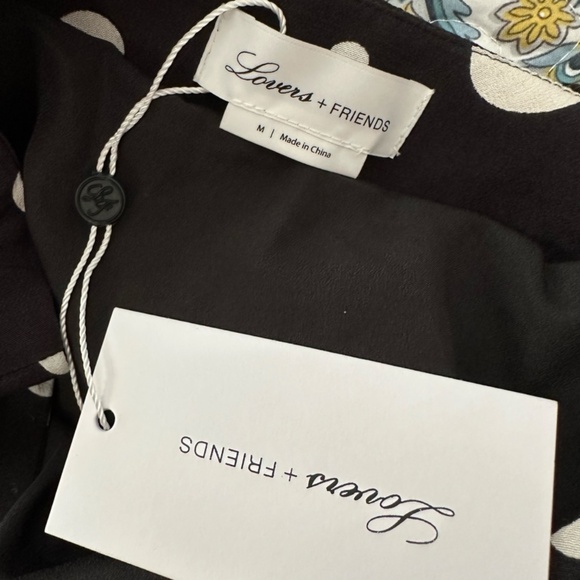 Lovers + Friends • Albany Skirt in Black Polka Dot - Picture 7 of 9